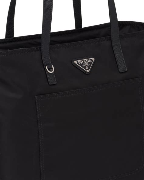 prada men's nylon tote bag|Prada tote bag nylon vintage.